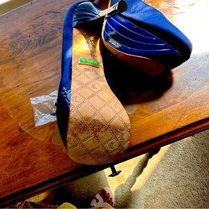 L.A.M.B. Cobalt Blue Stilettos.